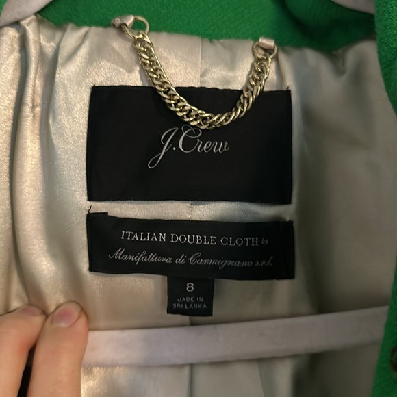 Green Classic Lady Coat by JCrew NOWT. - Picture 3 of 11